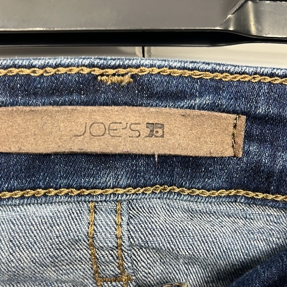 Joe’s “Jackie” Womens Jeans 29 Dark Wash Skinny Crop Button/Zip Fly Pockets EUC - Picture 3 of 16